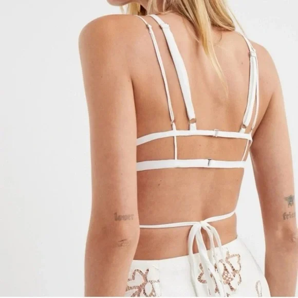 NWT For Love & Lemons Jayne Bralette Top Size XS